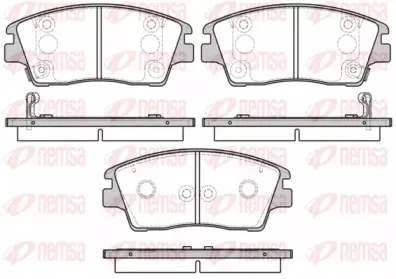 Комплект тормозных колодок, дисковый тормоз KAWE купить