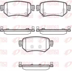 Комплект тормозных колодок, дисковый тормоз KAWE купить