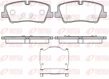 Комплект тормозных колодок, дисковый тормоз KAWE купить