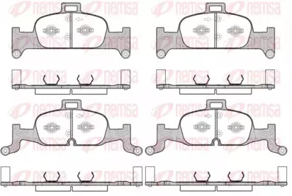 Комплект тормозных колодок, дисковый тормоз KAWE купить
