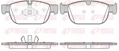 Комплект тормозных колодок, дисковый тормоз KAWE купить