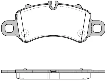 Комплект тормозных колодок, дисковый тормоз KAWE купить