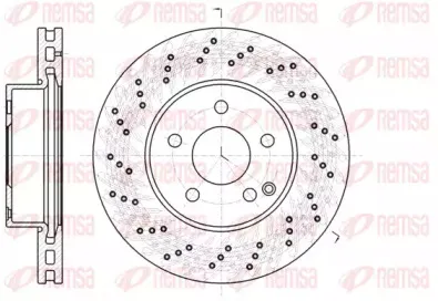 Тормозной диск KAWE купить