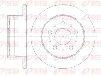 Тормозной диск KAWE купить