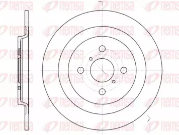 Тормозной диск KAWE купить