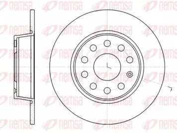 Тормозной диск KAWE купить