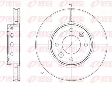 Тормозной диск KAWE купить