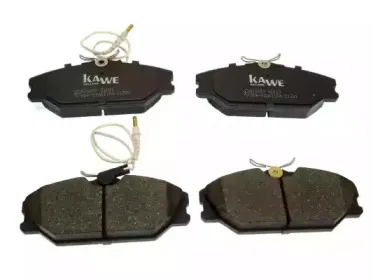 Комплект тормозных колодок, дисковый тормоз KAWE купить