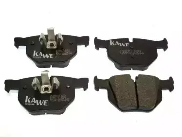 Комплект тормозных колодок, дисковый тормоз KAWE купить