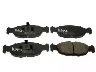 Комплект тормозных колодок, дисковый тормоз KAWE купить
