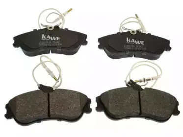 Комплект тормозных колодок, дисковый тормоз KAWE купить