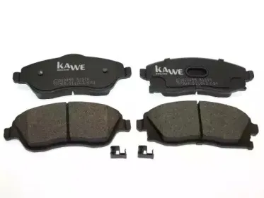 Комплект тормозных колодок, дисковый тормоз KAWE купить