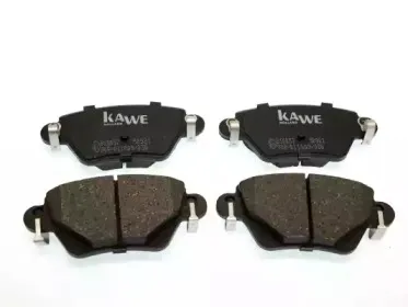 Комплект тормозных колодок, дисковый тормоз KAWE купить