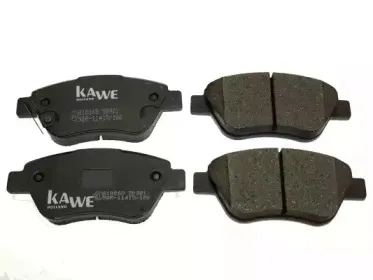 Комплект тормозных колодок, дисковый тормоз KAWE купить