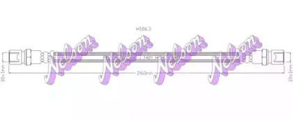 Тормозной шланг KAWE купить