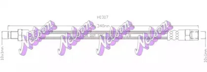 Тормозной шланг KAWE купить