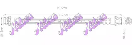 Тормозной шланг KAWE купить