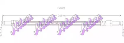 Тормозной шланг KAWE купить