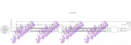 Тормозной шланг KAWE купить