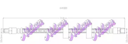 Тормозной шланг KAWE купить