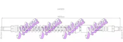 Тормозной шланг KAWE купить