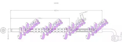 Тормозной шланг KAWE купить