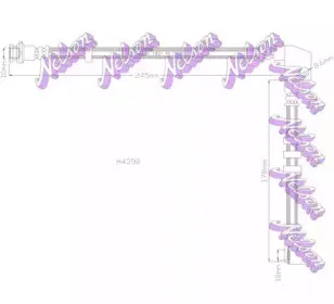 Тормозной шланг KAWE купить