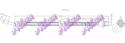 Тормозной шланг KAWE купить