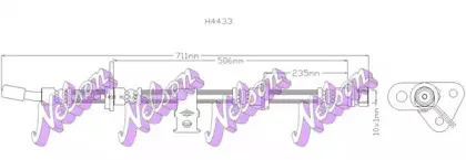 Тормозной шланг KAWE купить