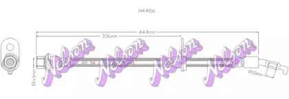 Тормозной шланг KAWE купить