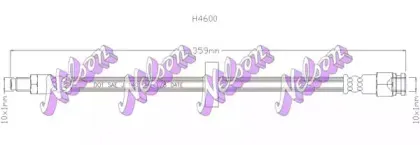Тормозной шланг KAWE купить