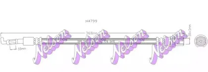 Тормозной шланг KAWE купить