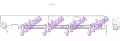 Тормозной шланг KAWE купить