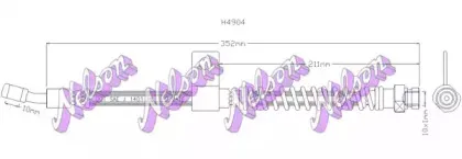 Тормозной шланг KAWE купить