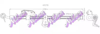 Тормозной шланг KAWE купить