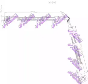 Тормозной шланг KAWE купить
