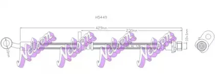 Тормозной шланг KAWE купить