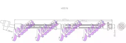 Тормозной шланг KAWE купить