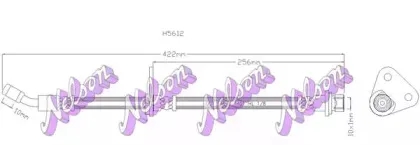 Тормозной шланг KAWE купить