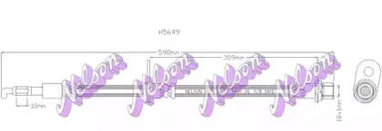 Тормозной шланг KAWE купить