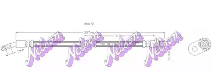 Тормозной шланг KAWE купить