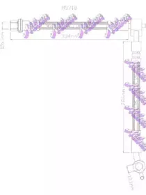 Тормозной шланг KAWE купить