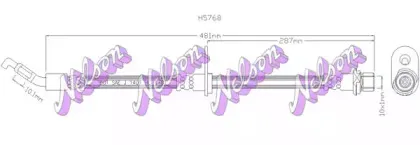 Тормозной шланг KAWE купить