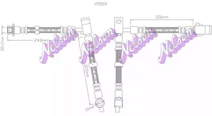 Тормозной шланг KAWE купить