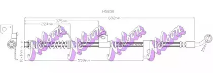 Тормозной шланг KAWE купить