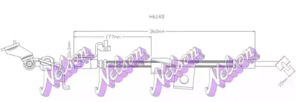 Тормозной шланг KAWE купить