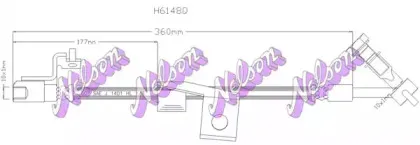 Тормозной шланг KAWE купить