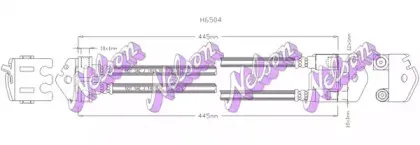Тормозной шланг KAWE купить