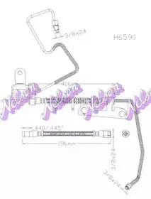 Тормозной шланг KAWE купить