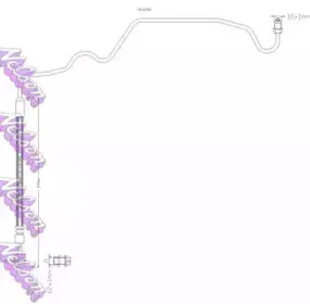 Тормозной шланг KAWE купить